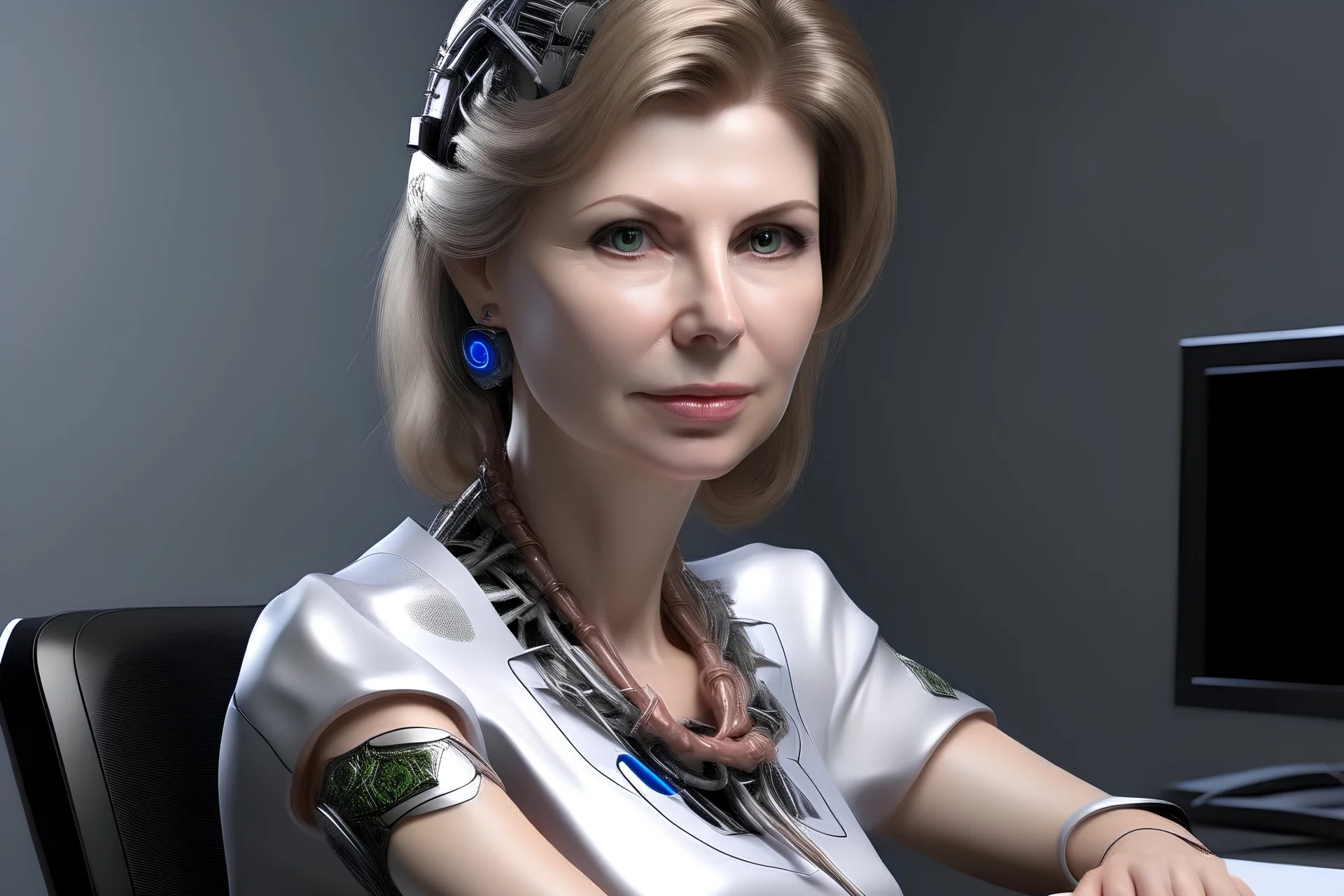 woman cyborg