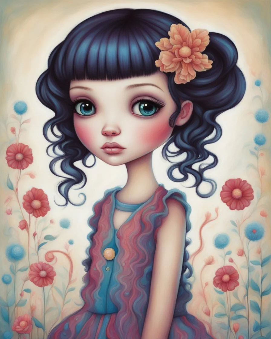 Portrait of a girl by Jeremiah Ketner