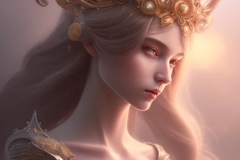 a beautiful cinematic female lolita goddess, flower crown, galatic shamen with quantum energy fantasy, fantasy magic, undercut hairstyle, dark light night, intricate, elegant, sharp focus, illustration, highly detailed, digital painting, concept art, matte, art by wlop and artgerm and greg rutkowski and alphonse mucha, masterpiece