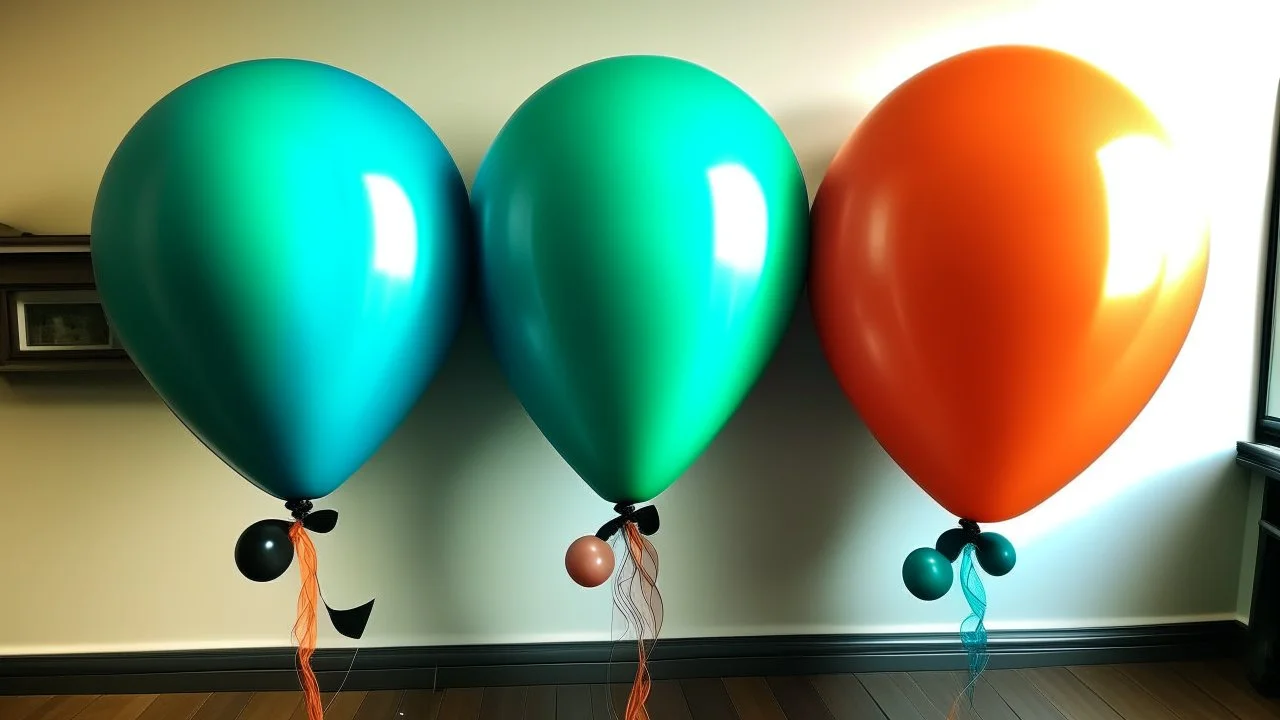 3 balloons remembered my 3 workable ears