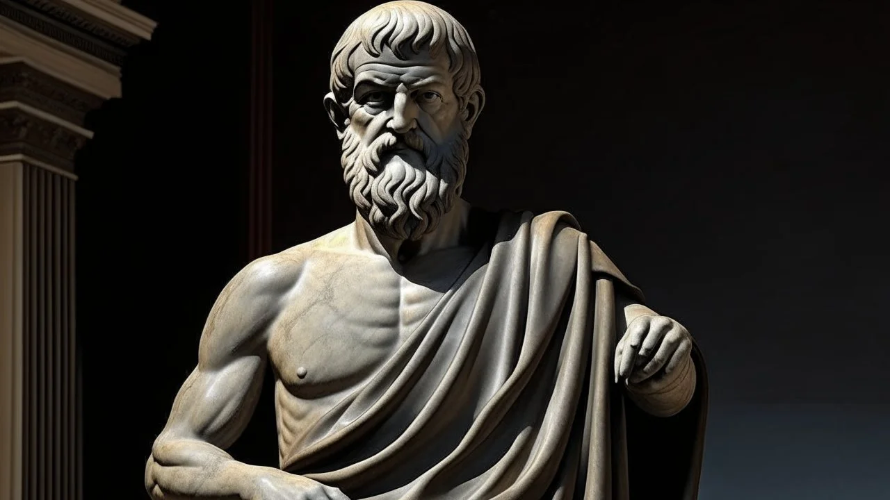 statue of aristotle