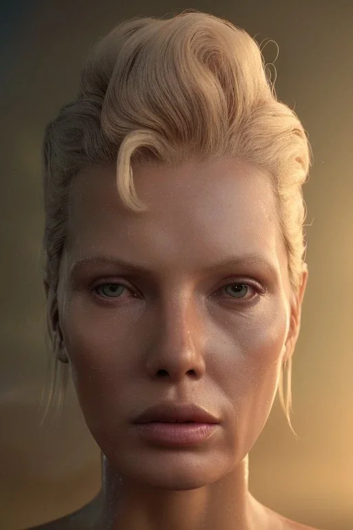 Ultra Realistic retro sci-fi scene, portrait, blonde woman, sweet Kim Basinger face, perfect iris, glow eyes, makeup. Alien Saturn background, Retro sci-fi style, helmet, tight latex coat, fog, rain, soft color, highly detailed, unreal engine 5, ray tracing, RTX, lumen lighting, ultra detail, volumetric lighting, 3d, finely drawn, high definition, high resolution.