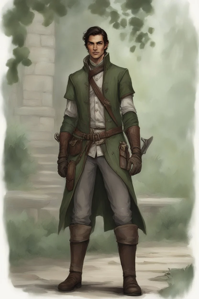 Male human apothecary ranger