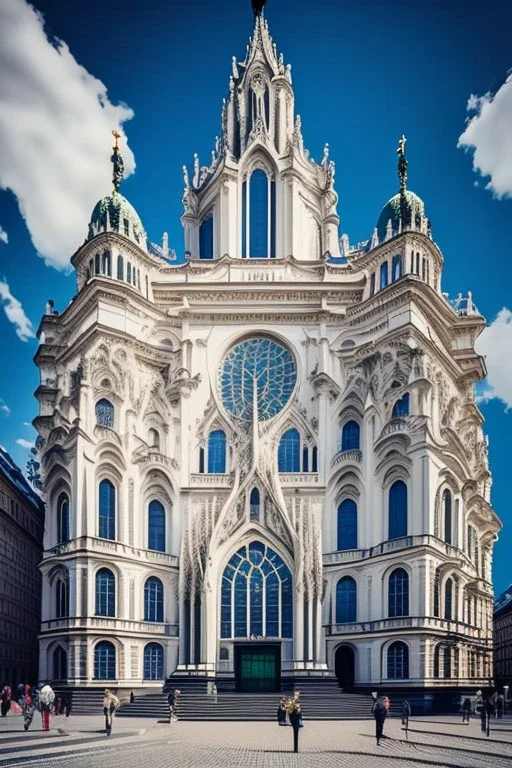 Vienna Karlskirche von außen