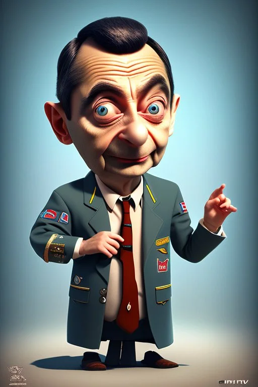 mr bean as a pilot