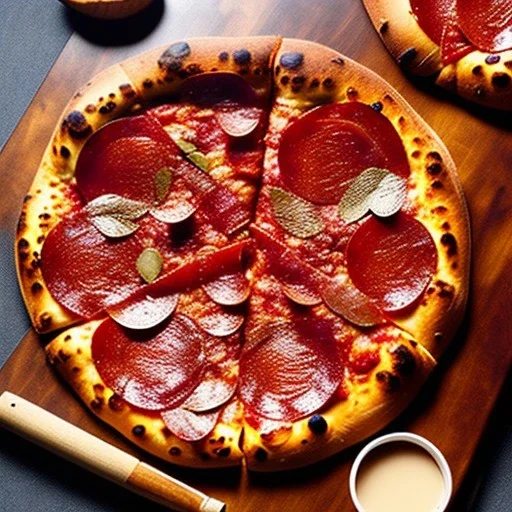 Pepperoni pizza