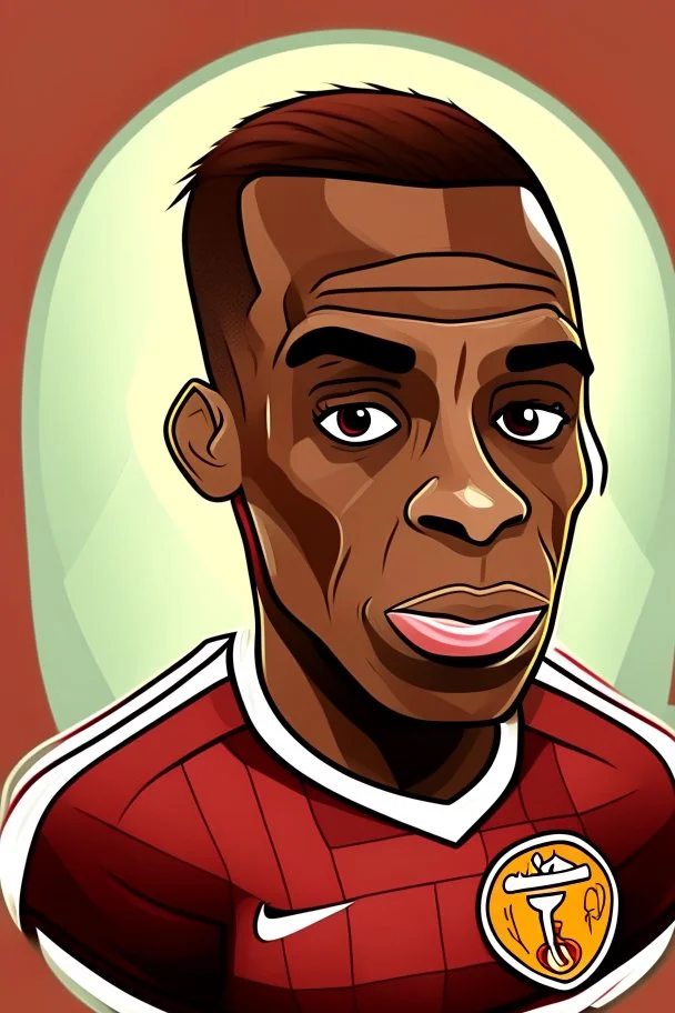 Mikael Antonio Footballer ,cartoon 2d