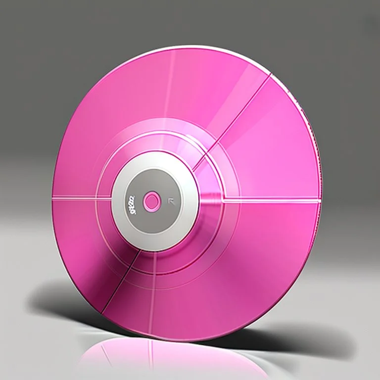 Pink CD-R design