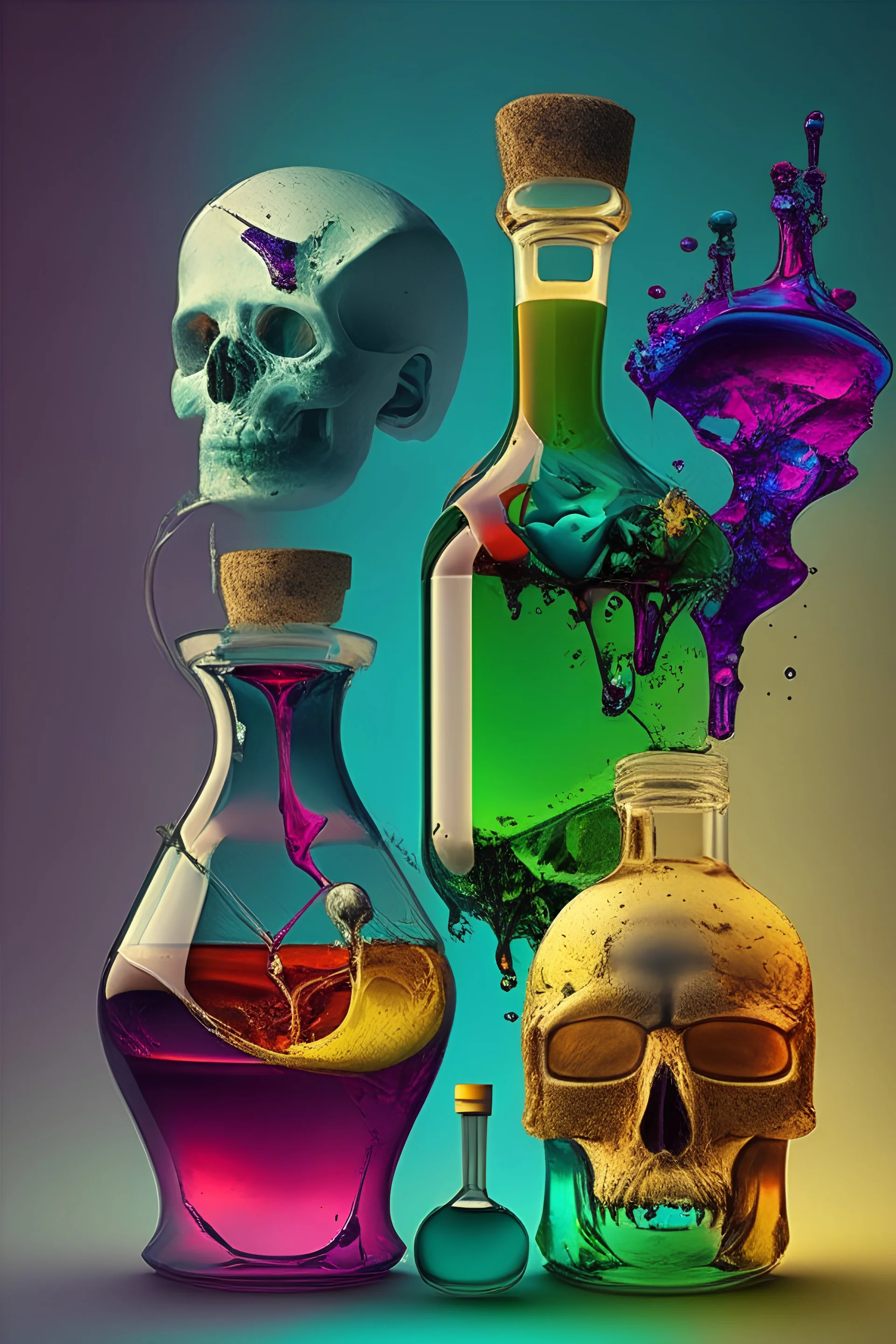 Life is almost like a poison that we drink every day in different shapes and colours
