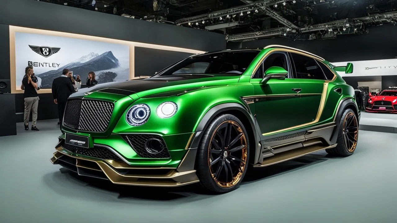 Bentley Bentayga MANSORY Fused with Lamborghini Veneno, Super Detailed, desktop wallpaper, 4K