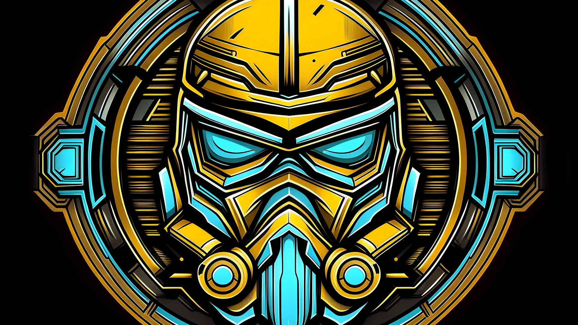 logo be refined with star wars colors use put the word "Bronzodia