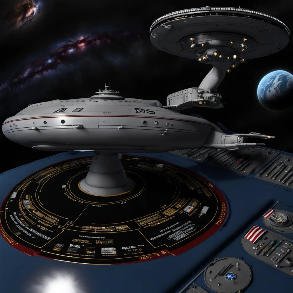 photorealistic uss enterprise ncc-1701X