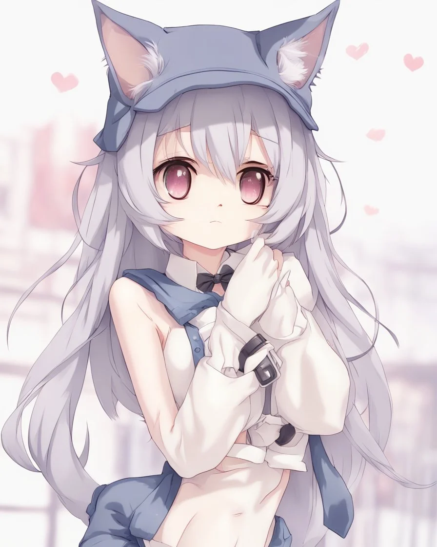 cute catgirl waifu erotic