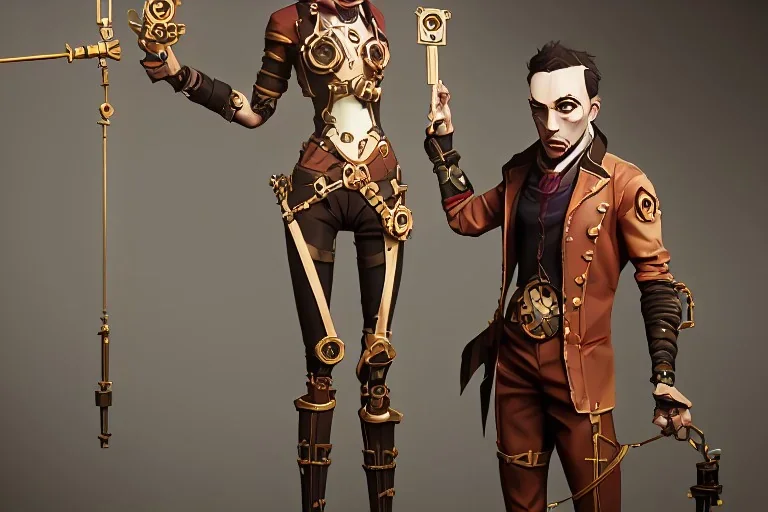 steampunk marionnete