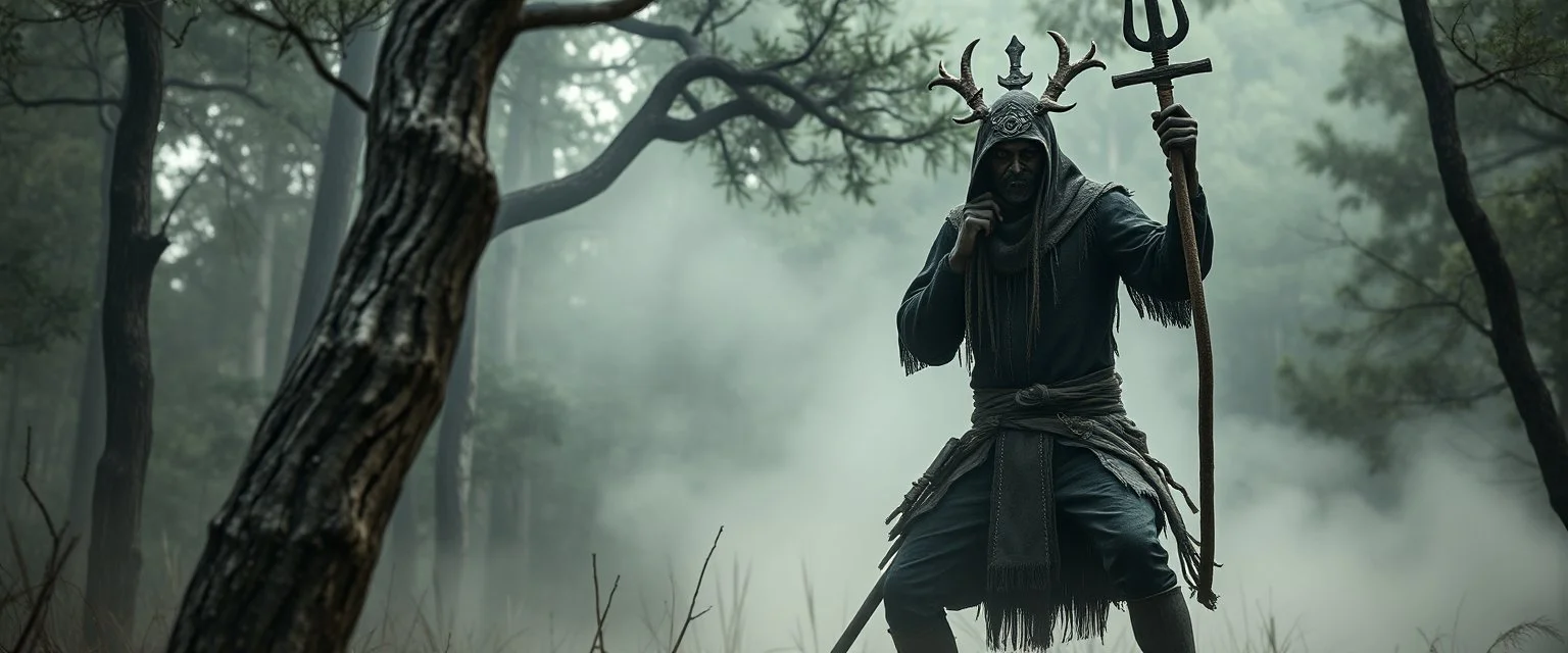 ninja voodoo shaman in the wild