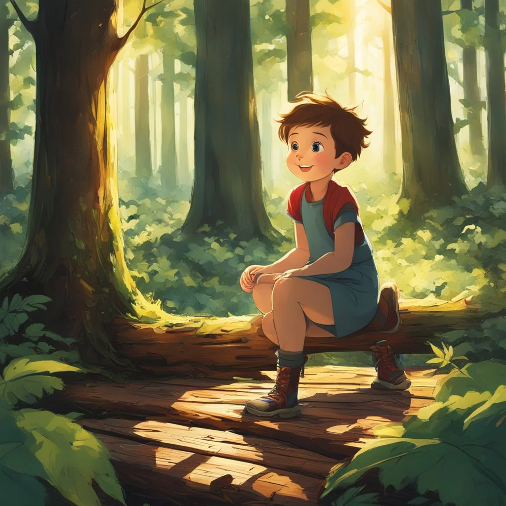 Adam, filled with childlike wonder, gazes at the towering trees and the sunlight filtering through the foliage. Eve, with her playful grin and curious eyes, suggests a game to pass the time. They settle on a fallen log, transforming it into their makeshift chessboard. The pieces, carefully crafted from twigs and leaves, come to life as they engage in a strategic dance.The forest becomes their enchanted playground, where they explore the intricacies of love, knowledge, and the mysteries of their