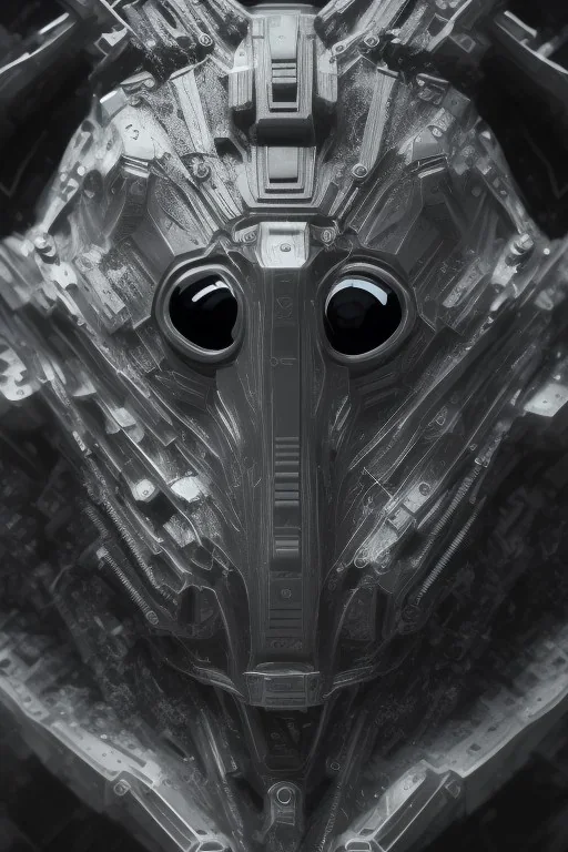 black tron legacy mask, close-up, macro lens, centered camera, intricate details, small minutiae, tiny features, particulars, colorful, 8k, least ambient occlusion, volumetric lighting,