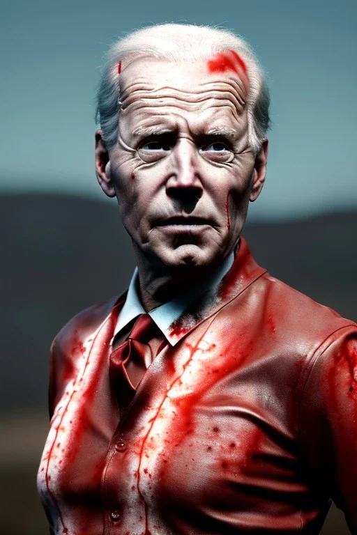 Ultra realistic image, joe biden zombie, zombie performance, skull, blood, torn arm, night, walking twisted, waist up view, thriller style, dark ambient, highly detailed, White House background, concept art, unreal engine 5, god rays, ray tracing, RTX, lumen lighting, ultra detail, volumetric lighting, 3d, finely drawn, high definition, high resolution.