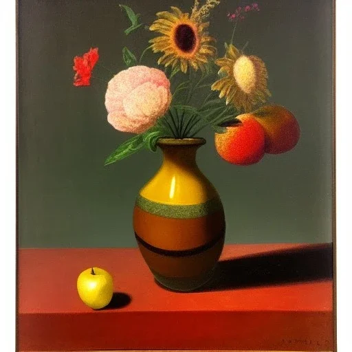 still life vase