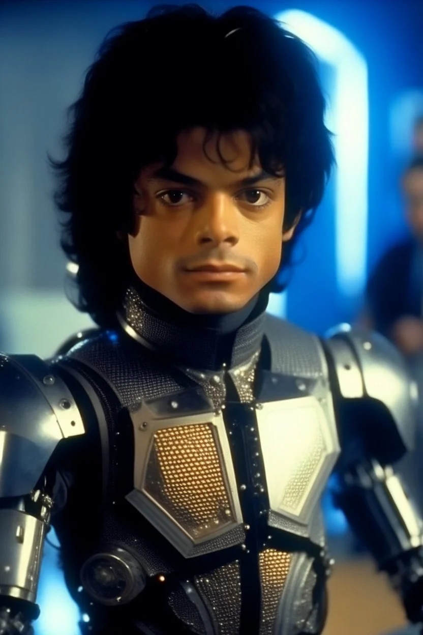 young michael jackson robot clone