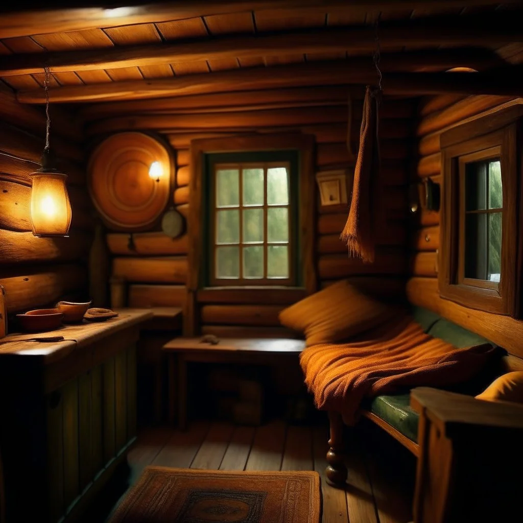 cabin in the woods interior