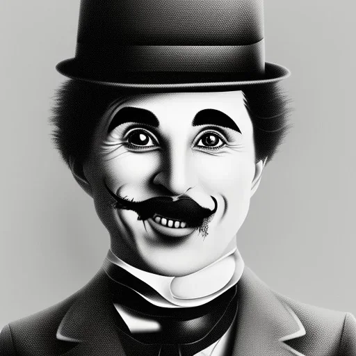 Caricatura Charlie Chaplin