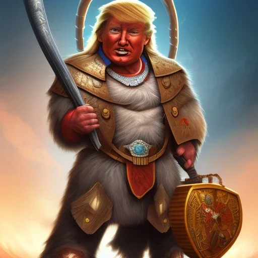 Donald Trump Barbarian