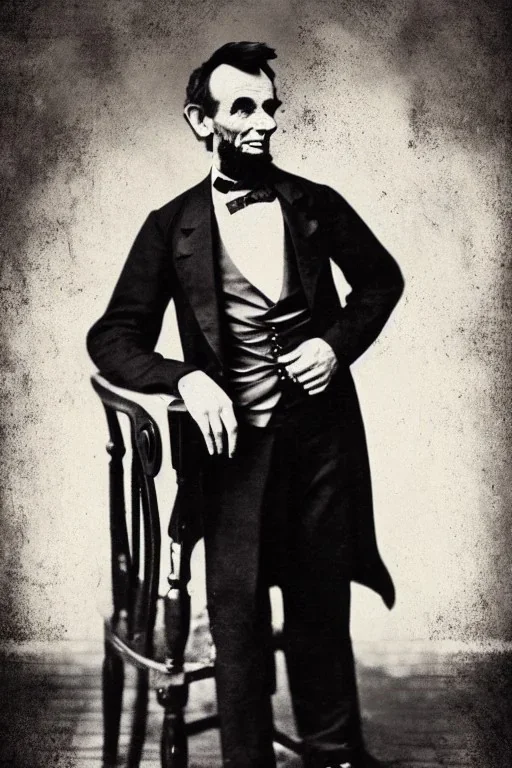 Abraham Lincoln killing a vampire background vintage photography, beautiful, Tumblr aesthetic, retro vintage style, HD photography, hyperrealism