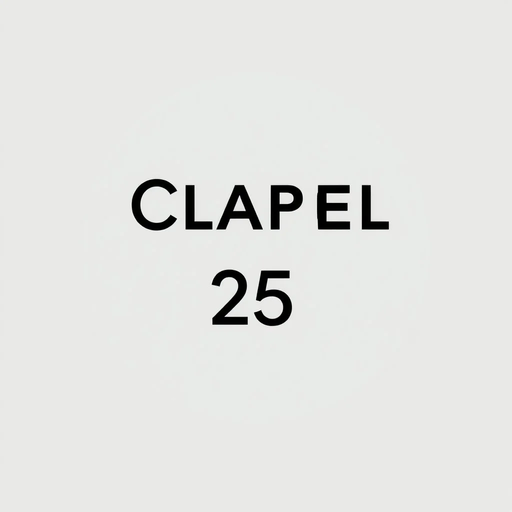 Logo: Clapel 25. Contemporary art.