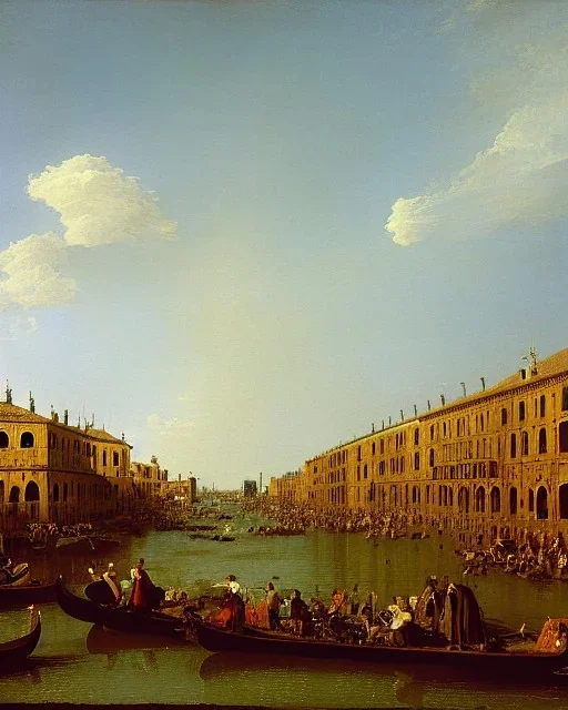 A canaletto painting