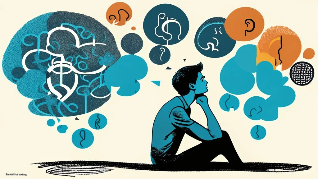The image for the article could feature a person in a contemplative pose, with illustrative elements such as thought bubbles connected to their ideas and symbols representing multiple choices. This image embodies the process of decision-making and strategic thinking that individuals need to develop to make informed, goal-oriented decisions.