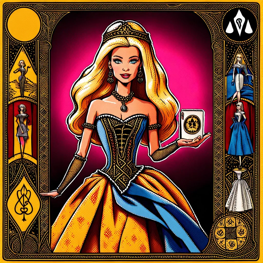 Tarot Card Barbie