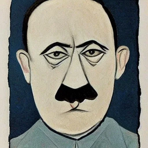 Hitler portrait by picasso