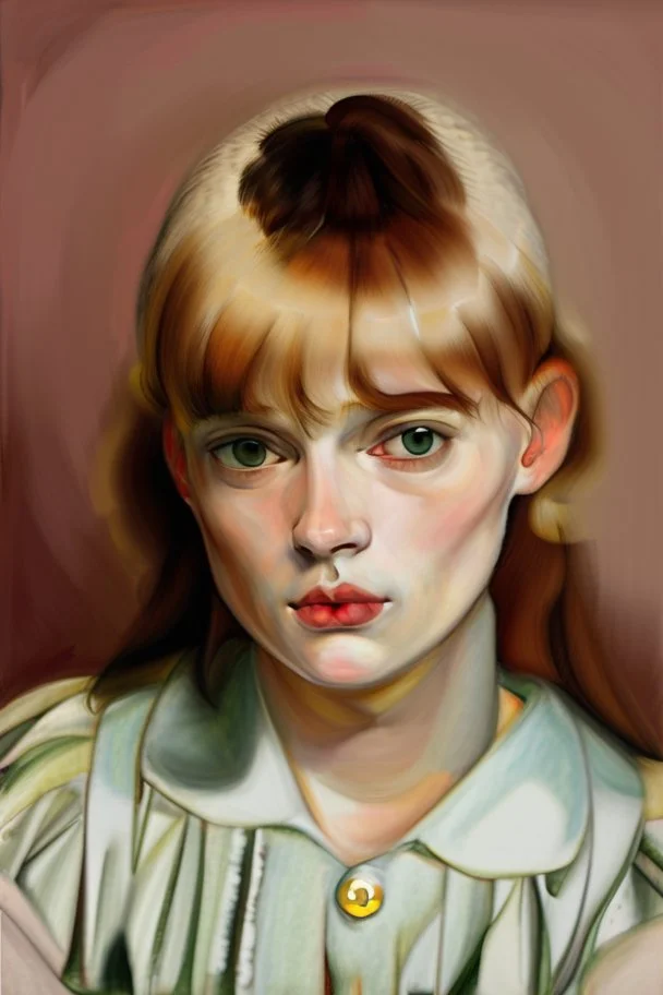 In the style of egon Schiele