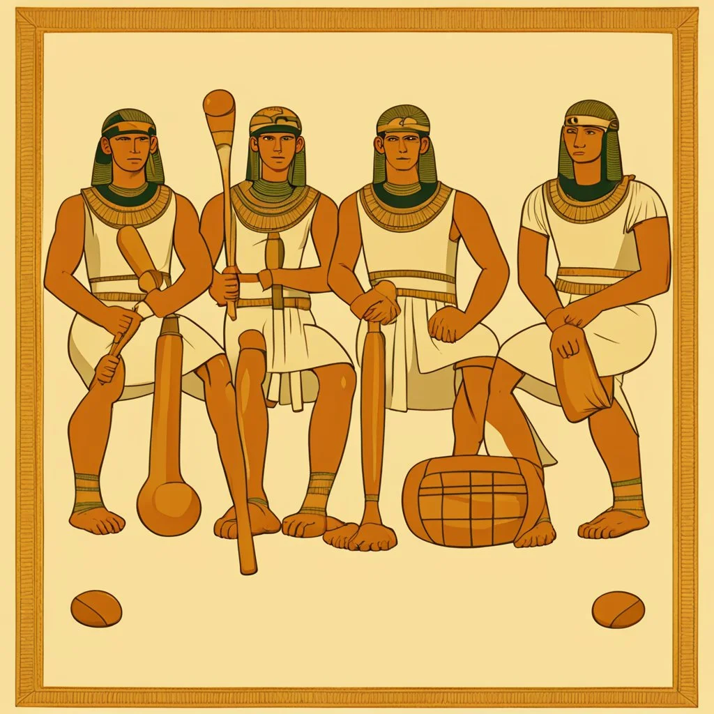 Ancient Egyptian Baseball Team