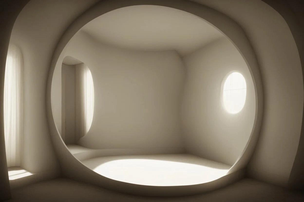 Комната, в которой он находился, была небольшой, круглой, с идеально гладкими стенами без единого шва. Ни дверей, ни окон. Лишь ровное, безликое свечение.