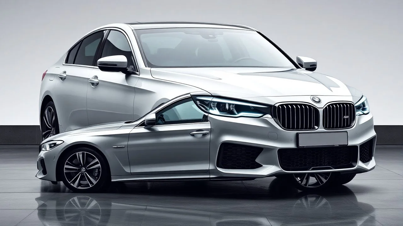 a boxy luxury aggressive boxy sedan