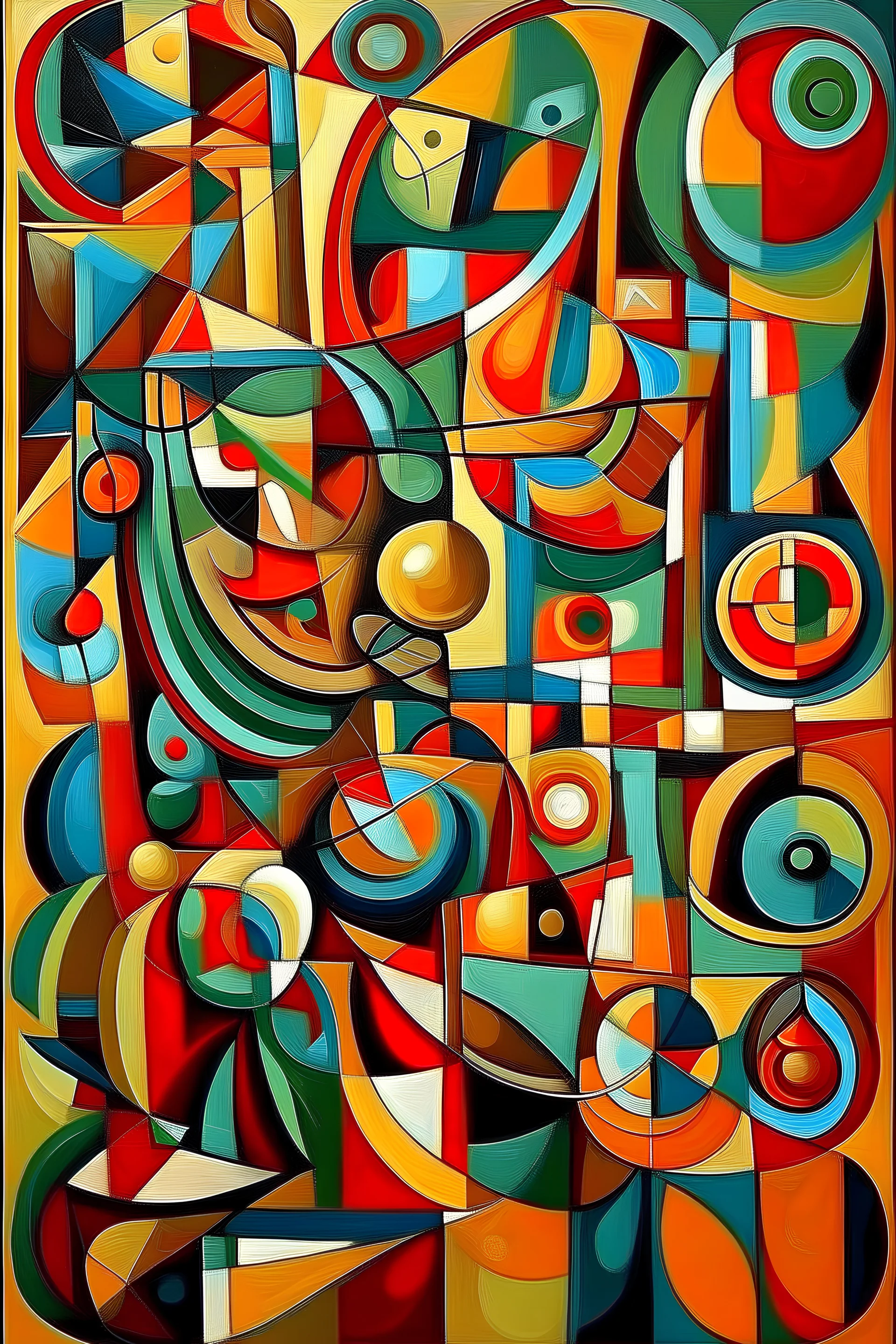 Cubist art I love it