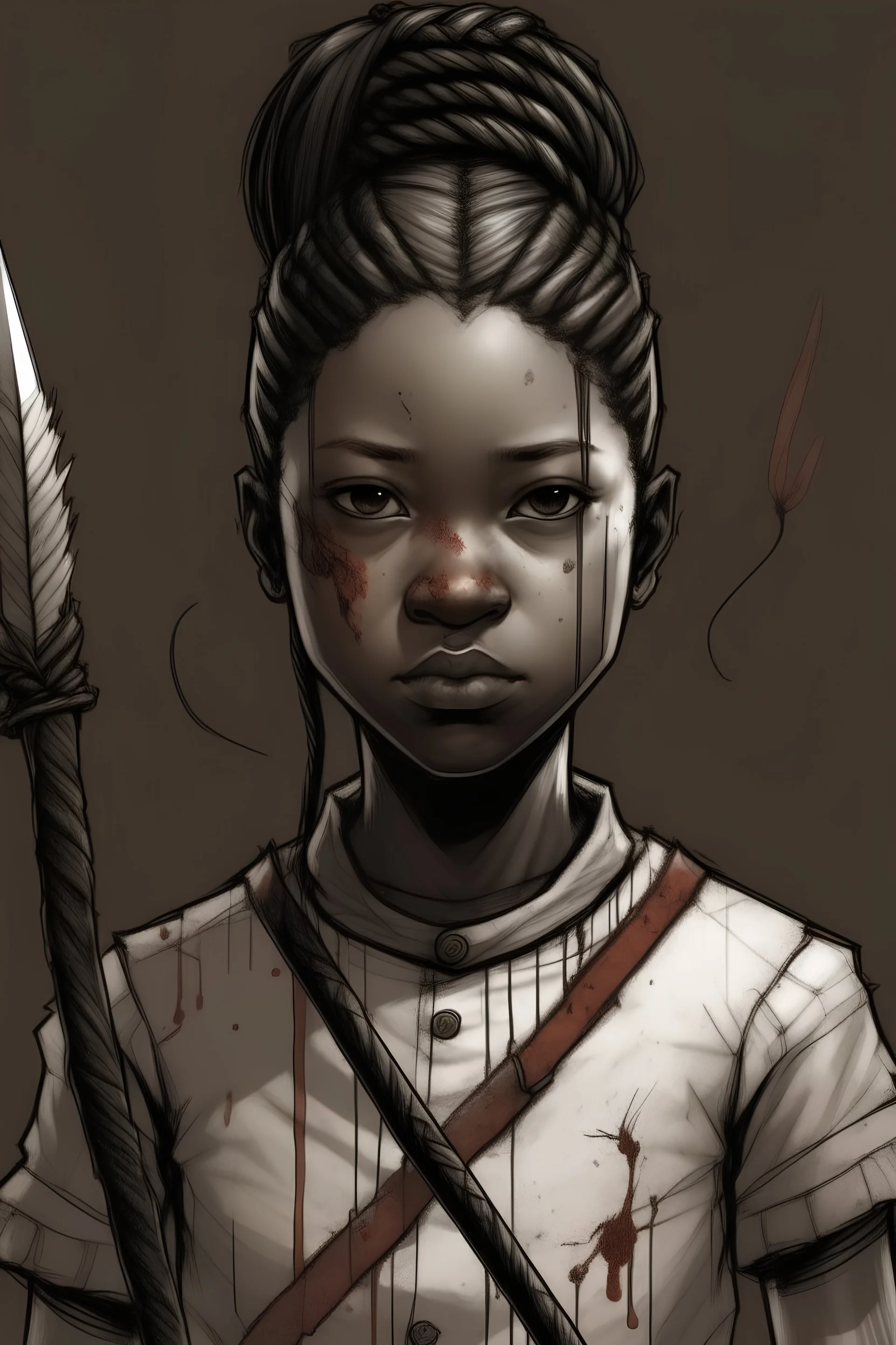 Draw Amari's first murder from Children of Blood and Bone