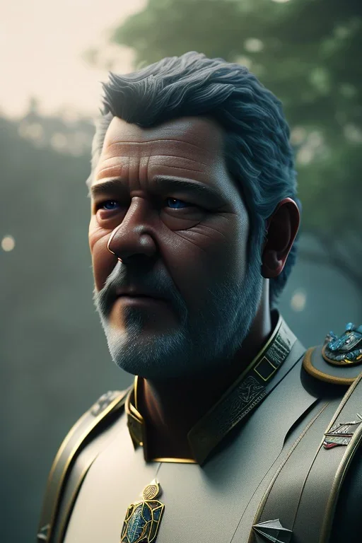 antonio banderas, russel crowe, , unreal 5, octane render, cinema4d, dynamic lighting, soft lighting, 4k, redshift render, highly detailed, hyper realistic