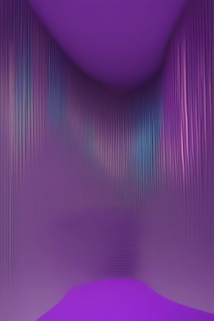 light and shadow on the violet spectrum; 3d wavelength