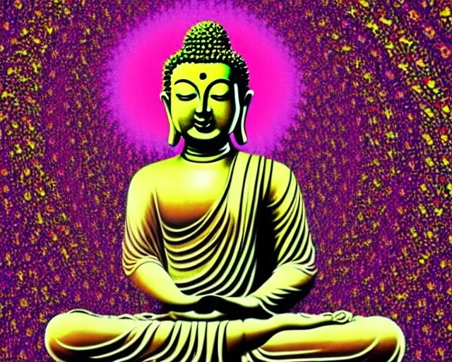 Buddha, bliss, trippy