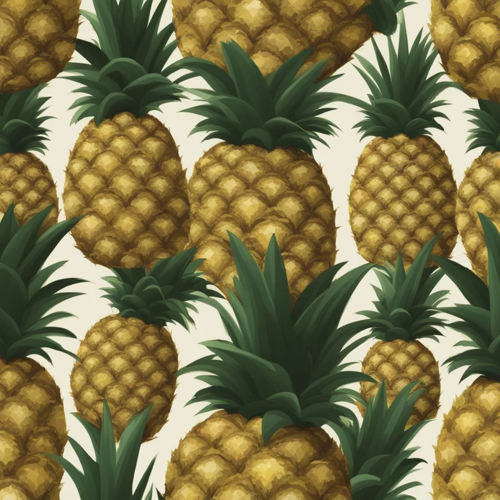 Concept pineapple interior design