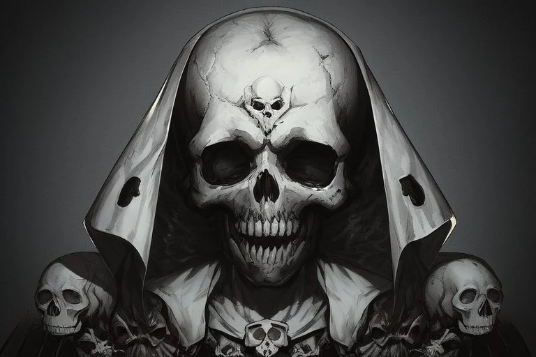 a field of 1000s of cartoonish, anatomically correct, skulls, vivid RANDOM BRIGHT neon colors, dark comedy, well lit, high detail, photorealistic, horrorcore, fun, scary, none featured, each a different color or hue,