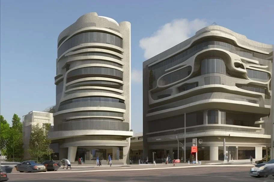Worlds best building design for a bank. Unique and brilliant architectural design
