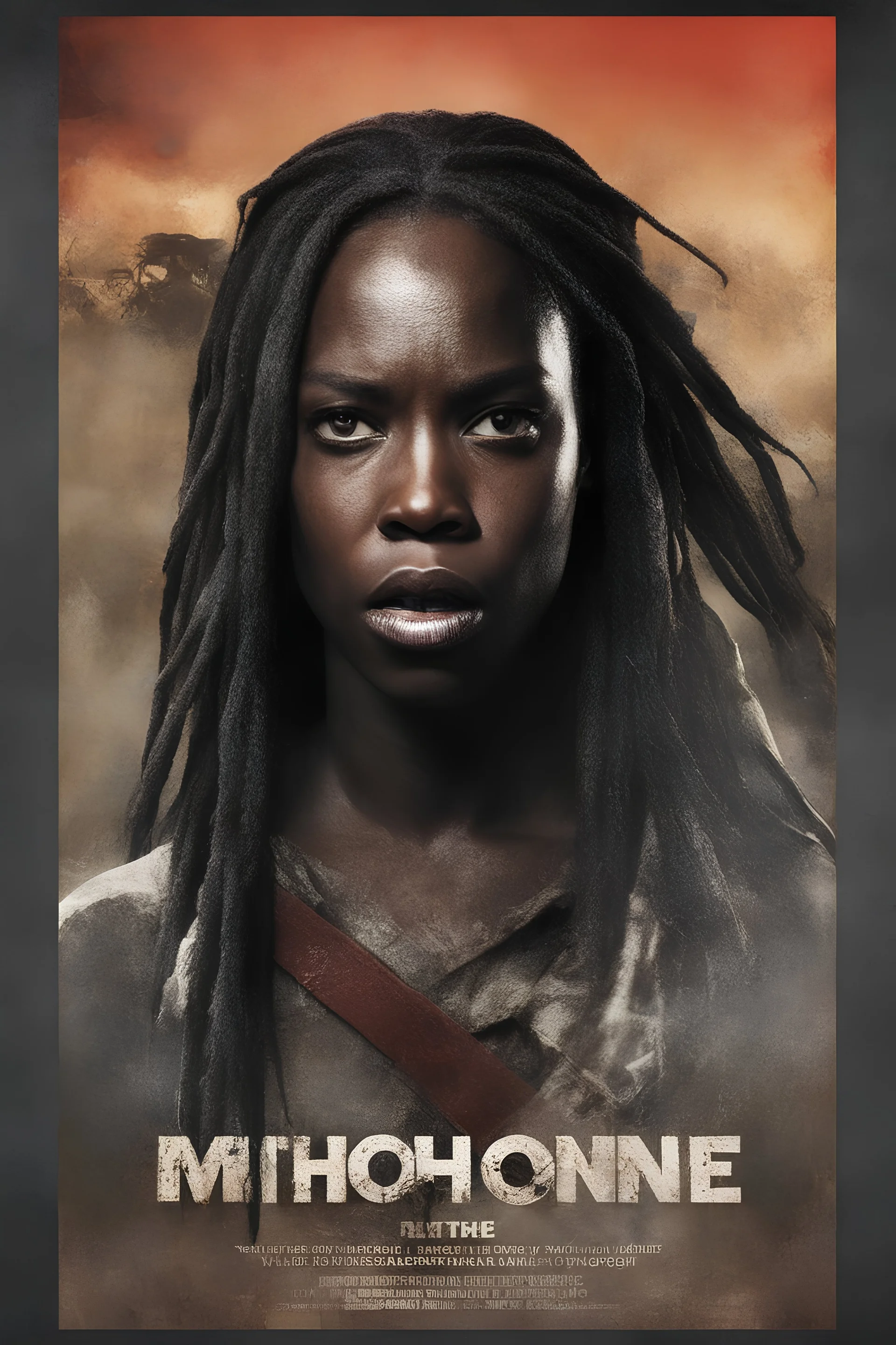 MICHONNE movie poster (the walking dead)