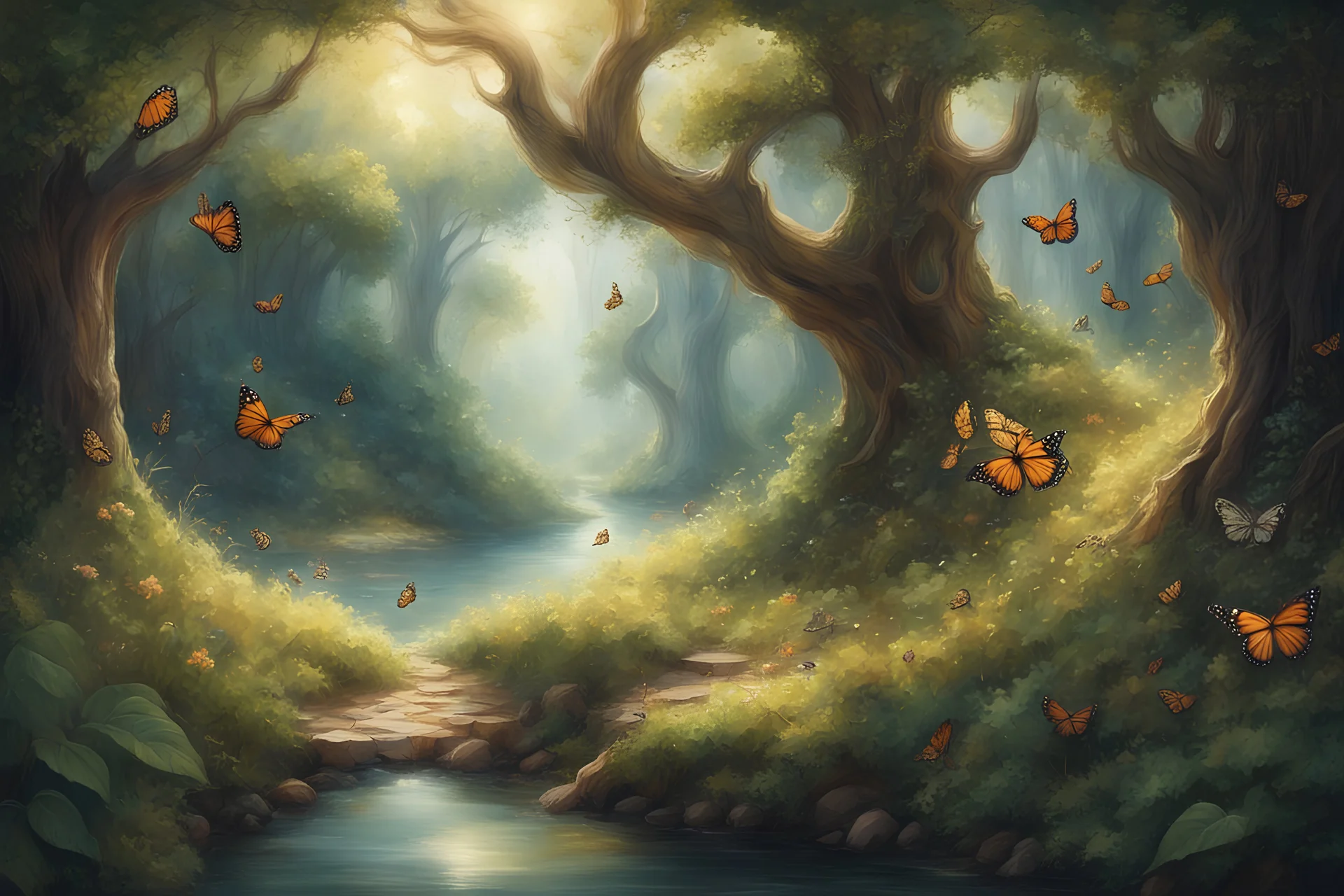 Come along with me, And the butterflies and bees, We can wander through the forest, And do so as we please Come along with me To a cliff under a tree Where we can gaze upon the water As an everlasting dream