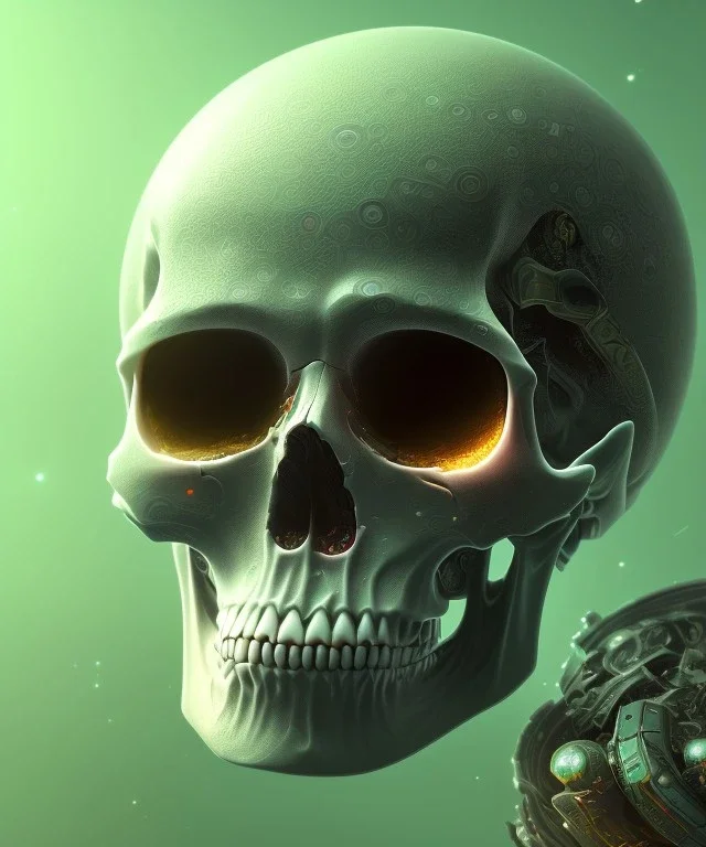 Android skull, full body close up, soft light atmosphere, light effect，vaporwave colorful, concept art, smooth, extremely sharp detail, finely tuned detail, ultra high definition, 8 k, unreal engine 5, ultra sharp focus