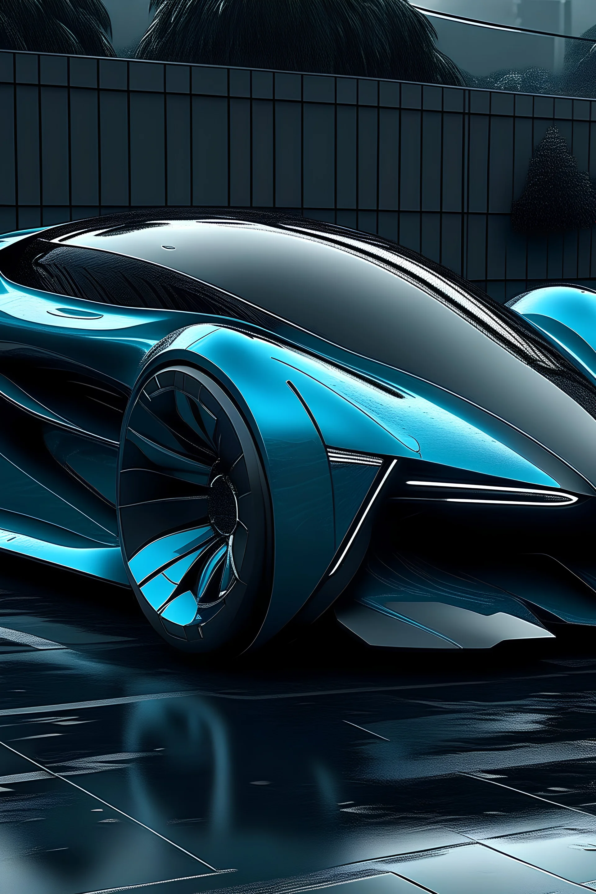 Futuristic car