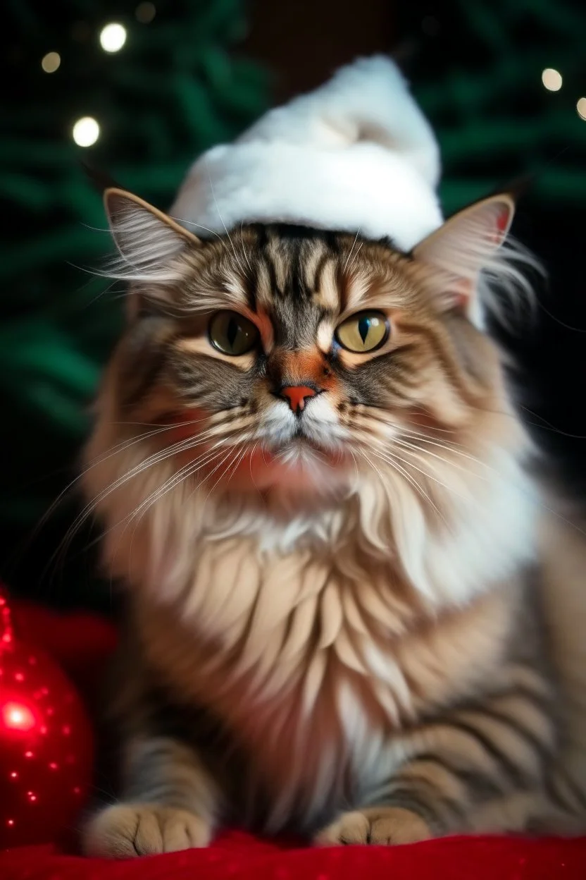 Christmas cat